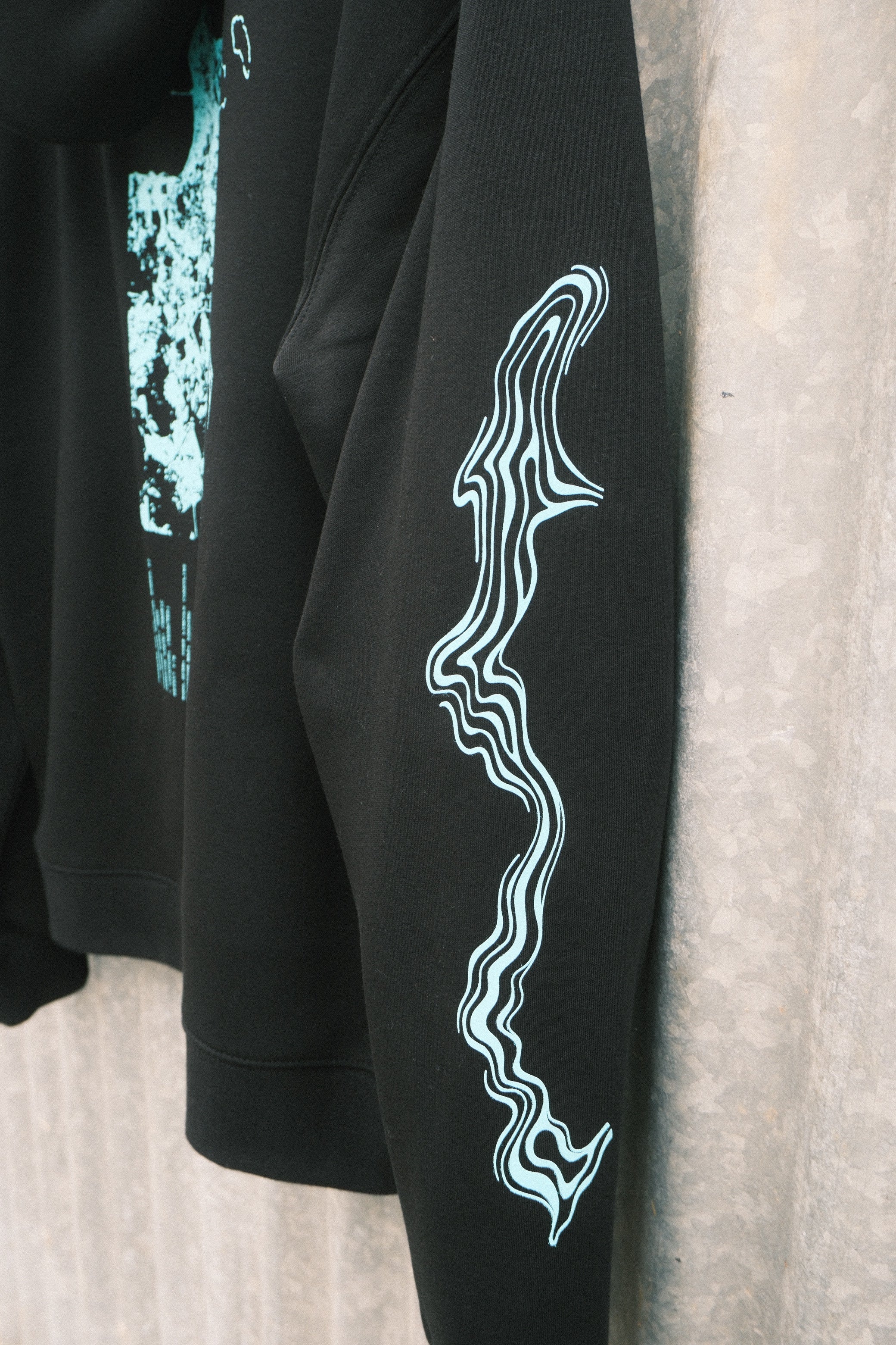 Underground Print Division 1/4 Zip Hoody