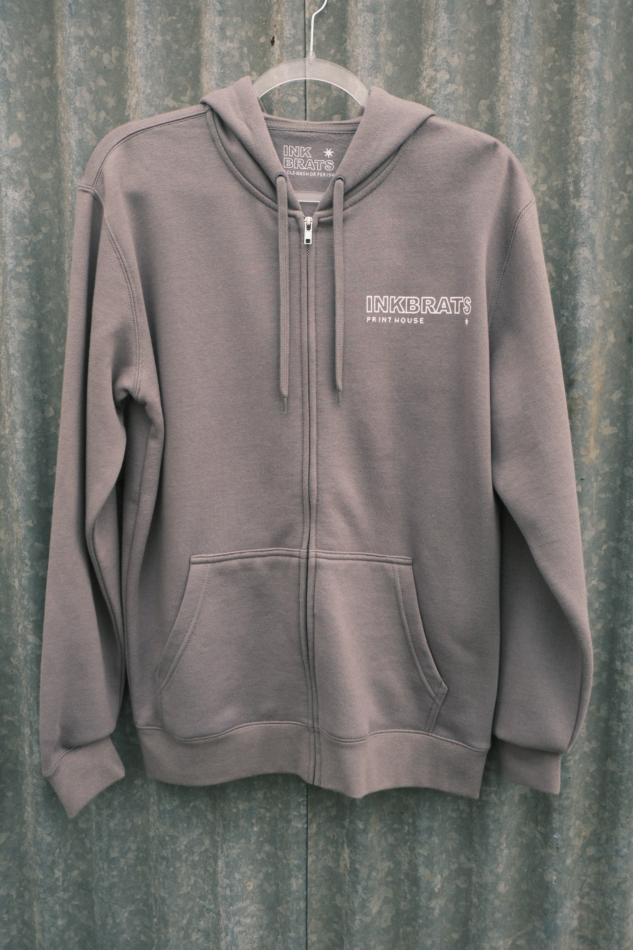 Article BR-4T Relax Zip Hoody - Grey & Black