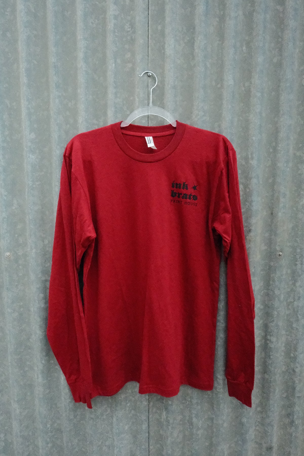 The Studio Long Sleeve Tee - Lightweight Red