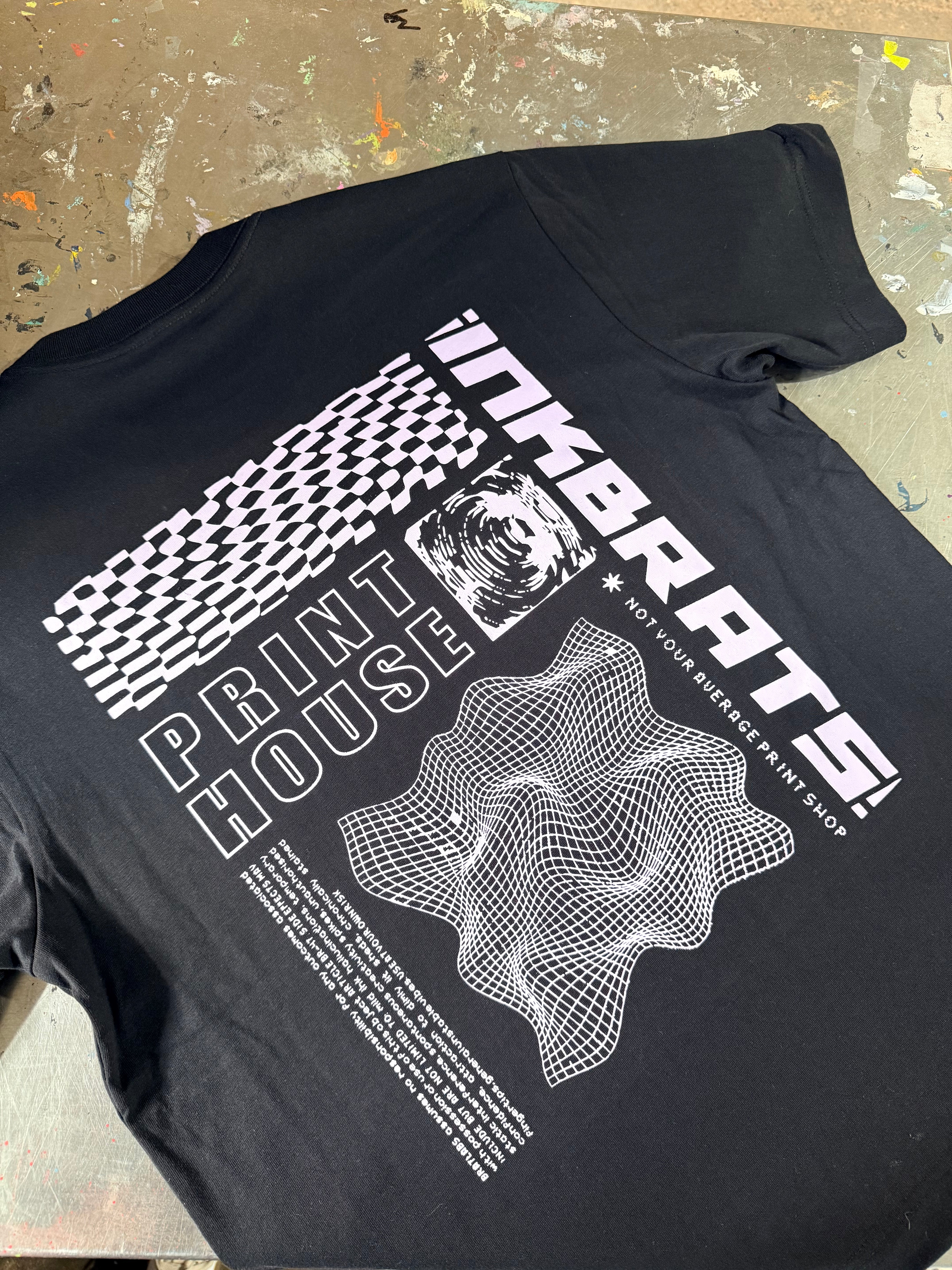 Article BR-4T Tee - Black & Purple