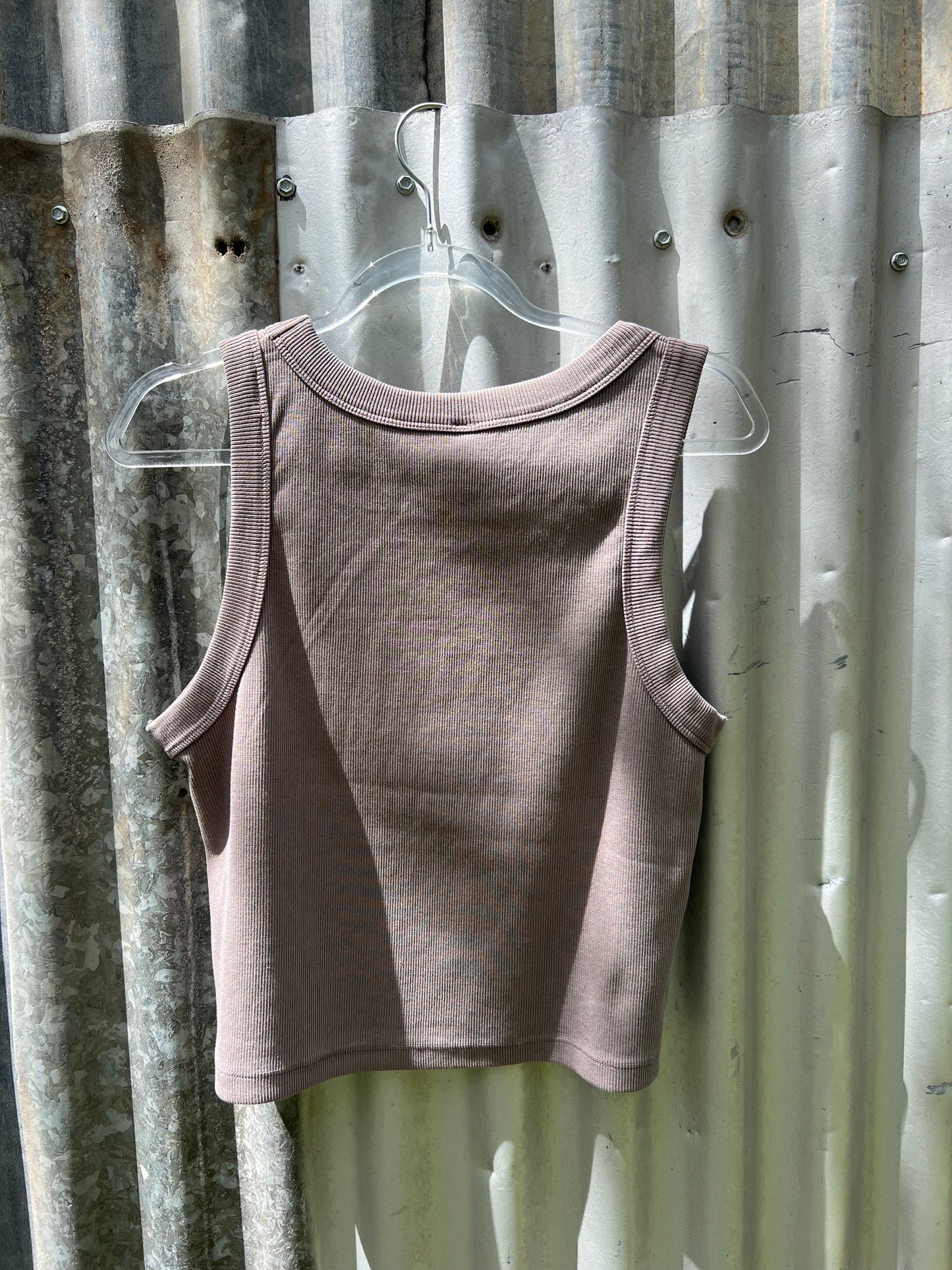 The Heartline Bling Organic Crop Tank
