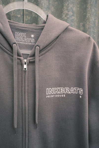 Article BR-4T Relax Zip Hoody - Grey & Black