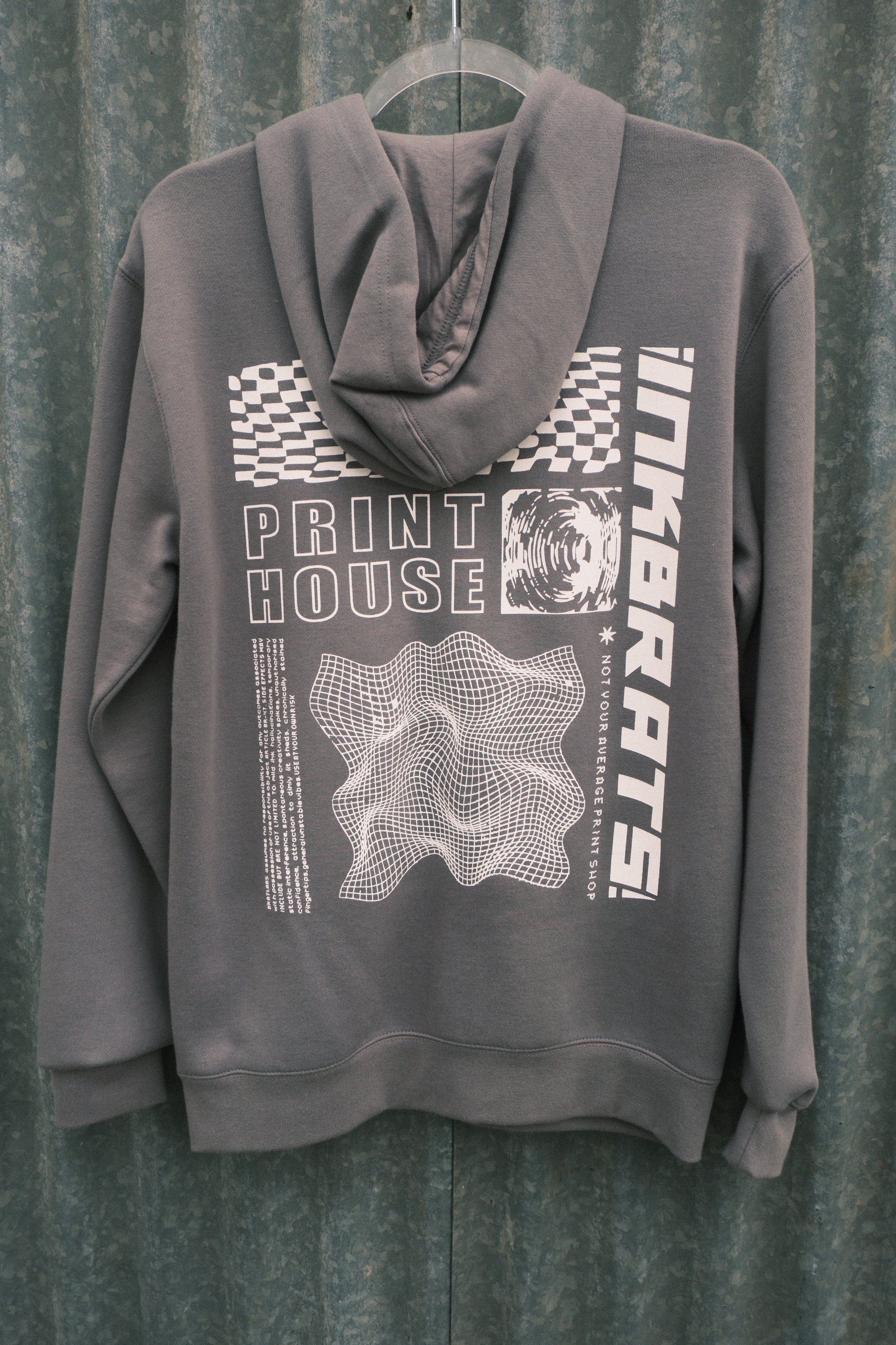 Article BR-4T Relax Zip Hoody - Grey & Black