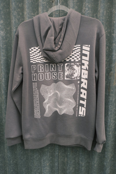 Article BR-4T Relax Zip Hoody - Grey & Black