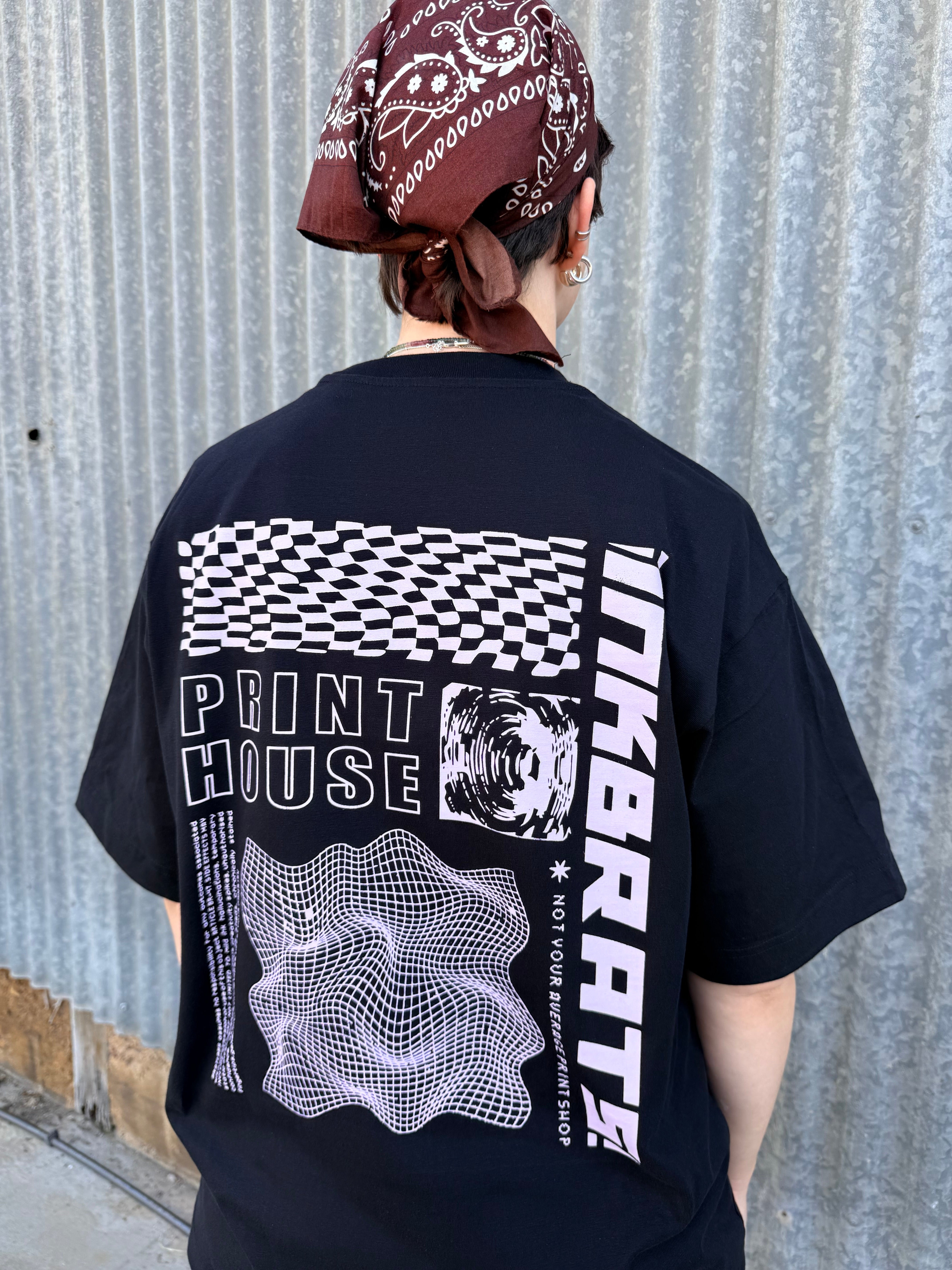 Article BR-4T Tee - Black & Purple