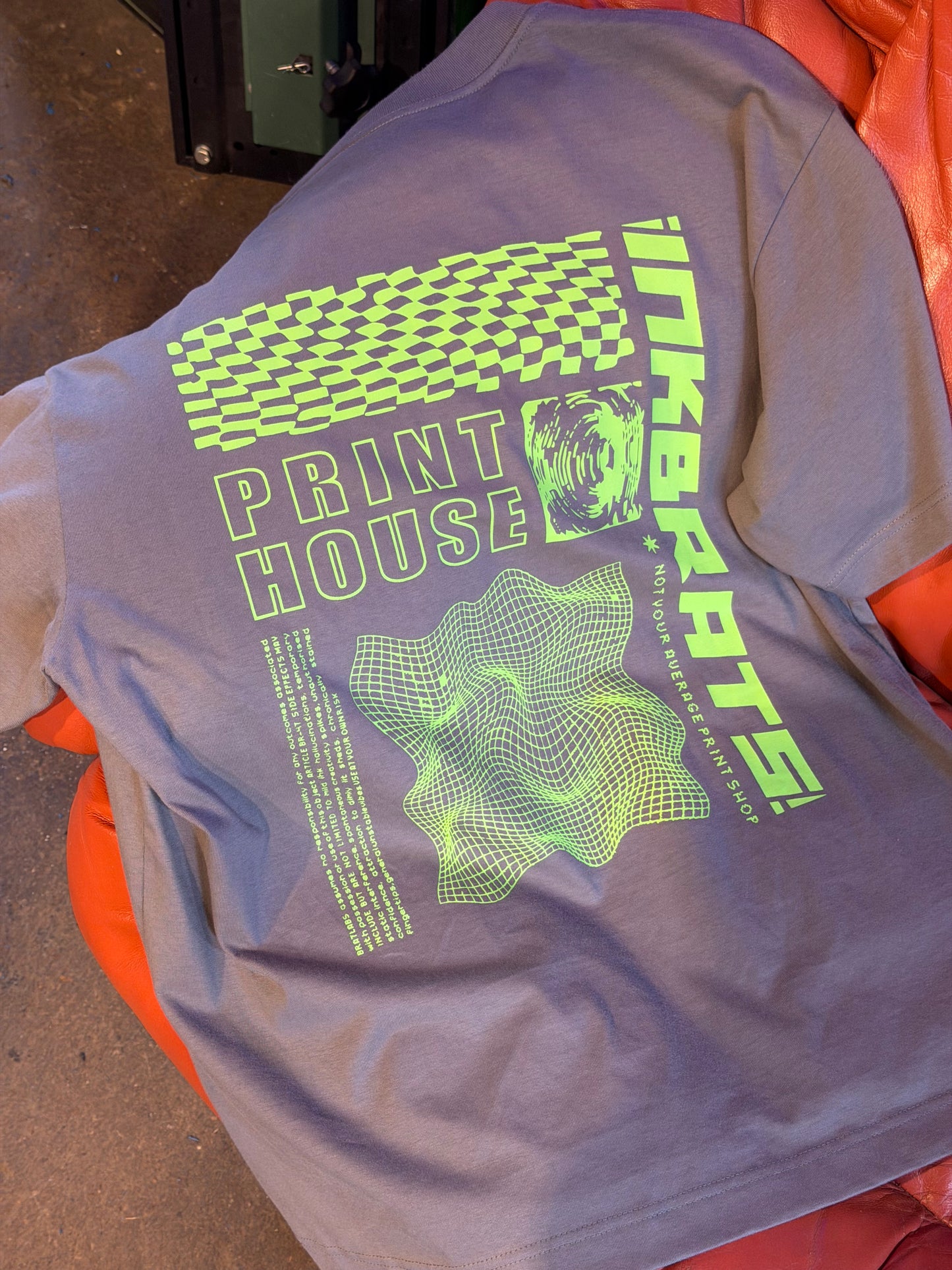 Article BR-4T Tee - Grey & Green