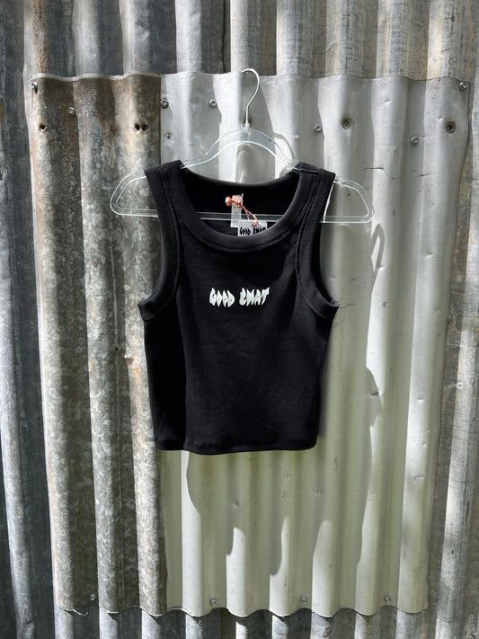 The OG Organic Crop Tank - Black