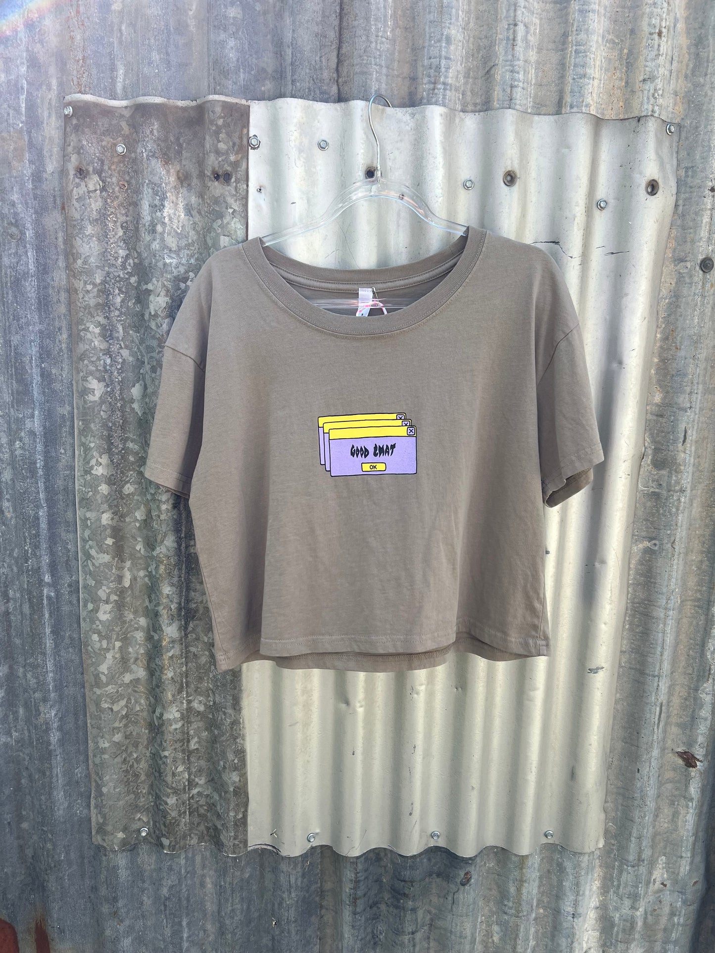 Error Msg Crop Tee